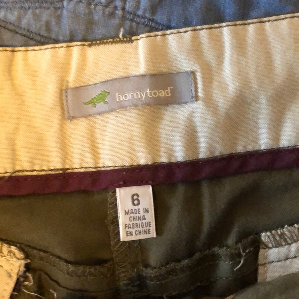 Horney Toad army green pants